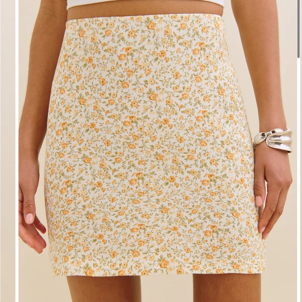 Reformation Veranda Skirt - Lima - size 4 NWT